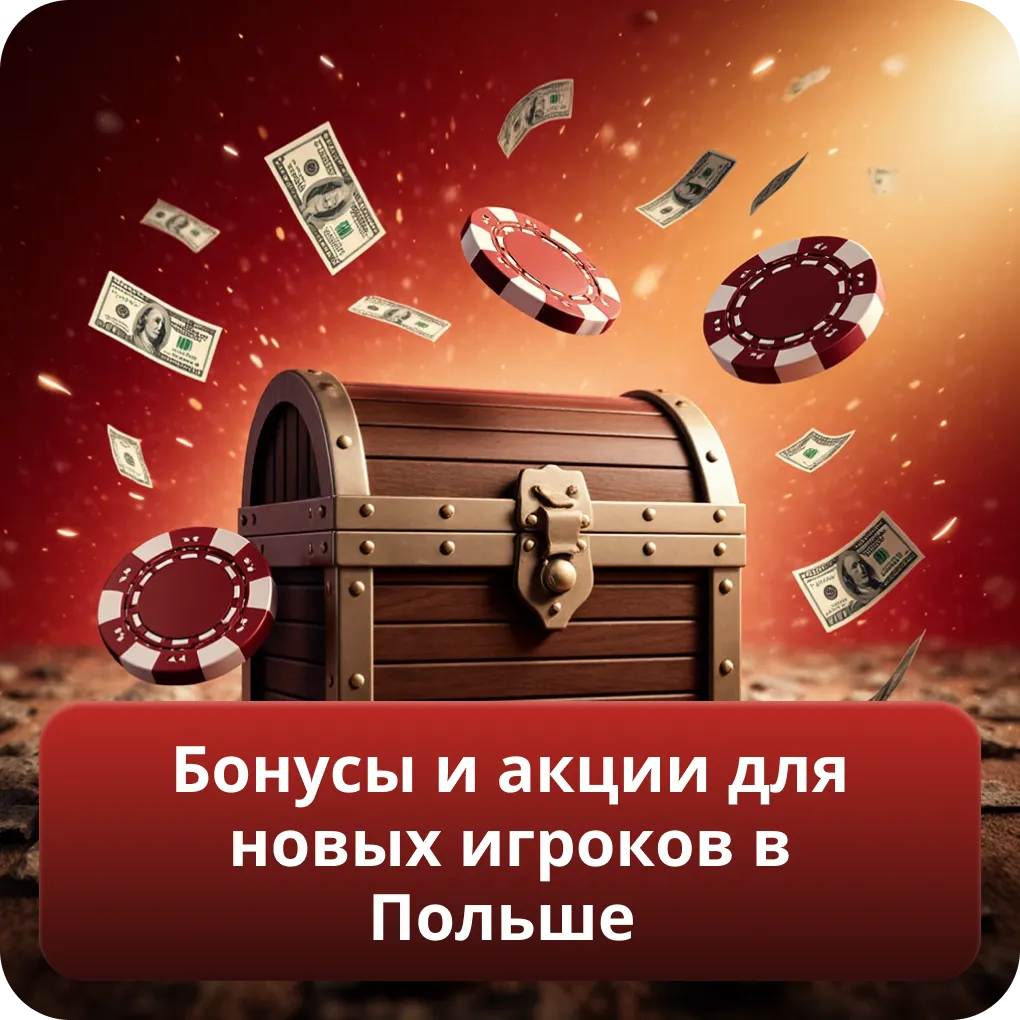 Бонусы и акции для новых игроков в Польше